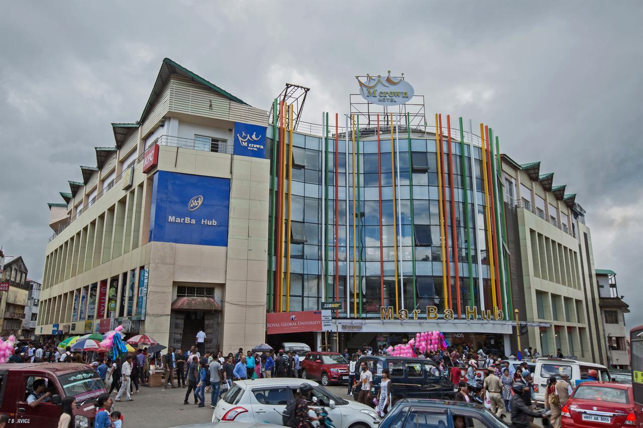 M Crown Hotel Shillong Exterior photo