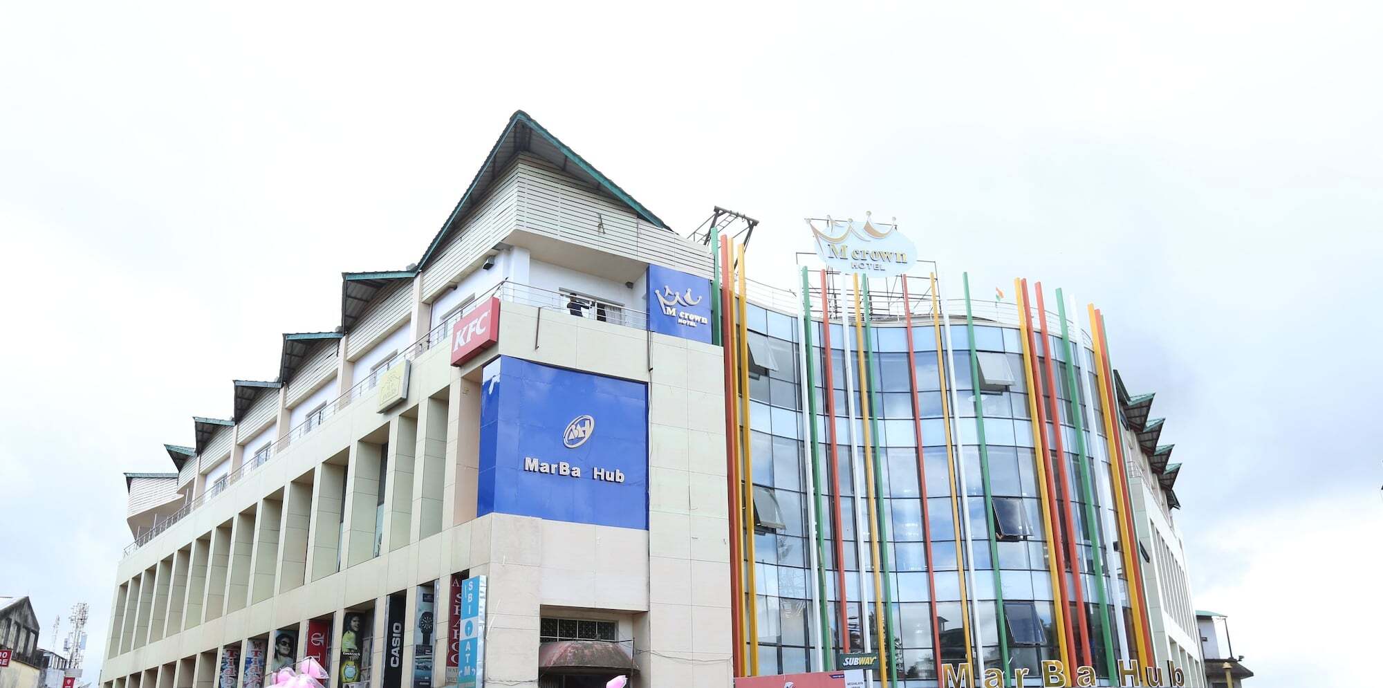 M Crown Hotel Shillong Exterior photo